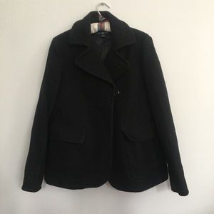 Wool pea coat